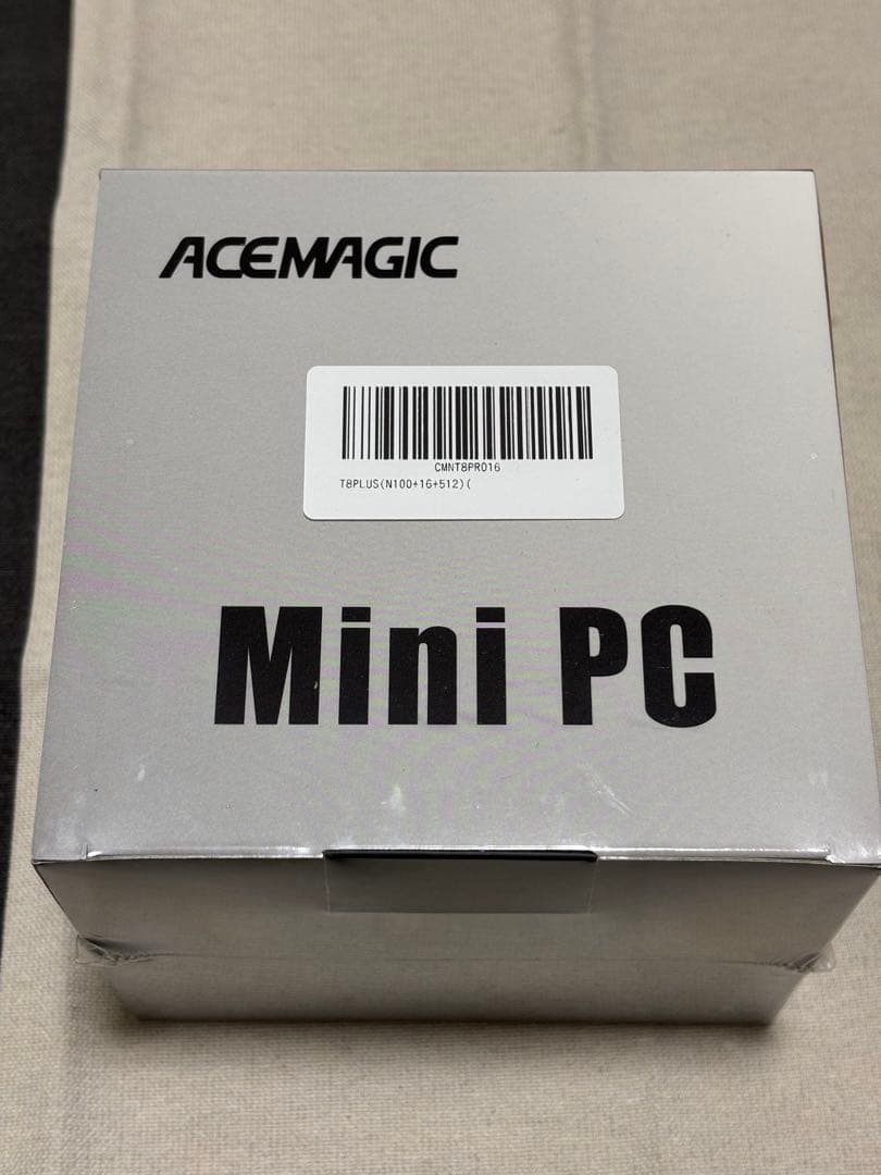 【未開封】Acemagic mini PC(N100、16G、512G)