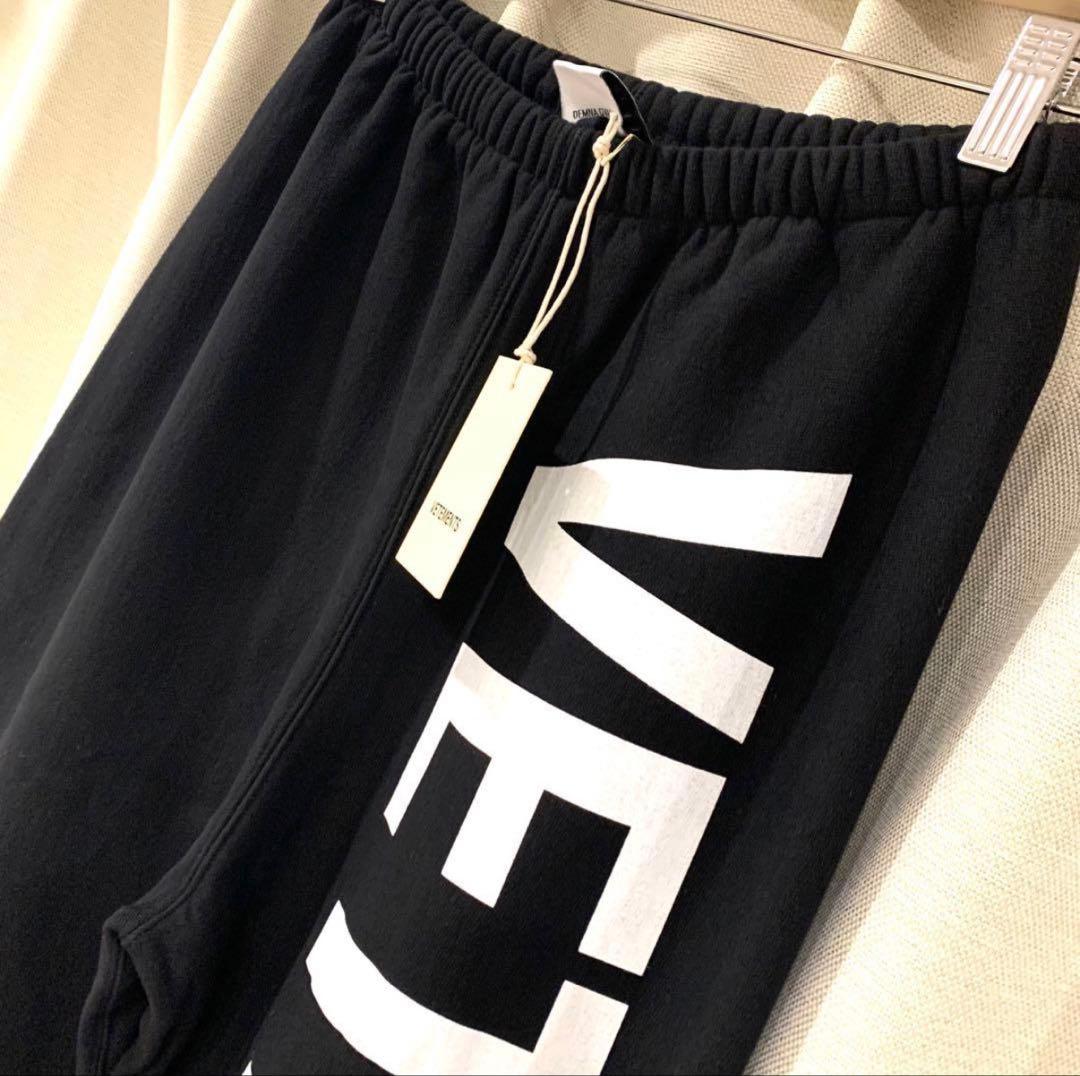 18AW VETEMENTS ロゴ スウェットパンツ 登坂着用
