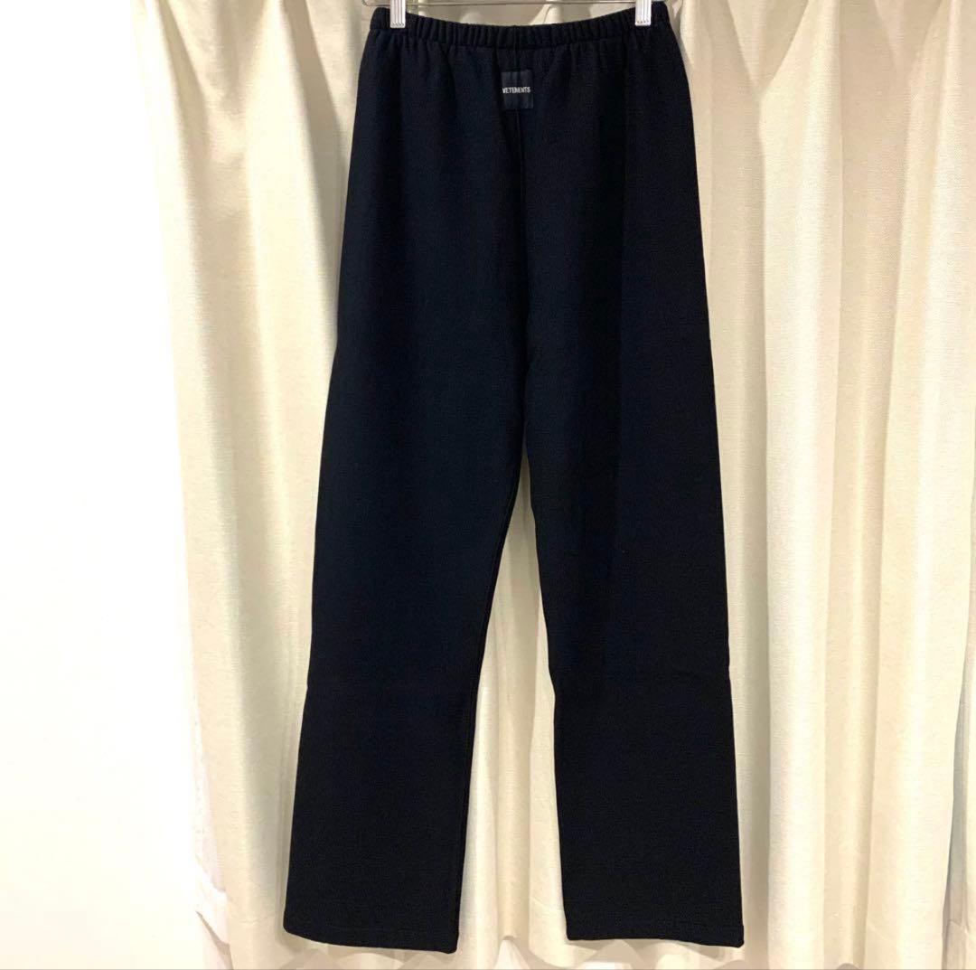 18AW VETEMENTS ロゴ スウェットパンツ 登坂着用