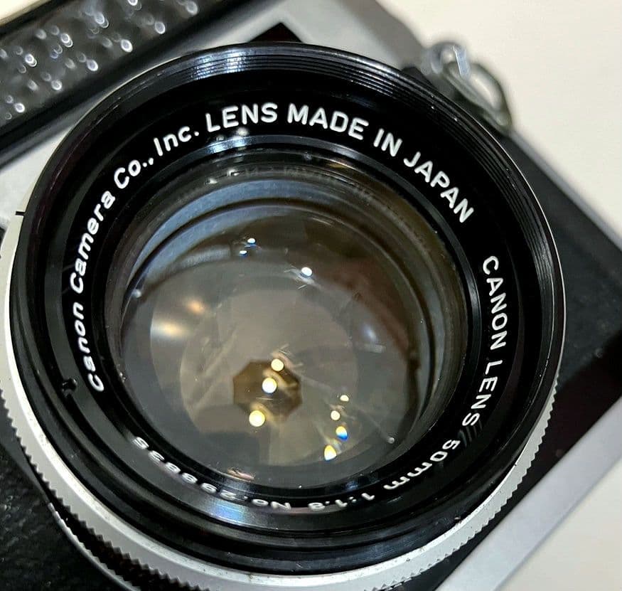 Canon レンジファインダー カメラ 50mm f/1.8