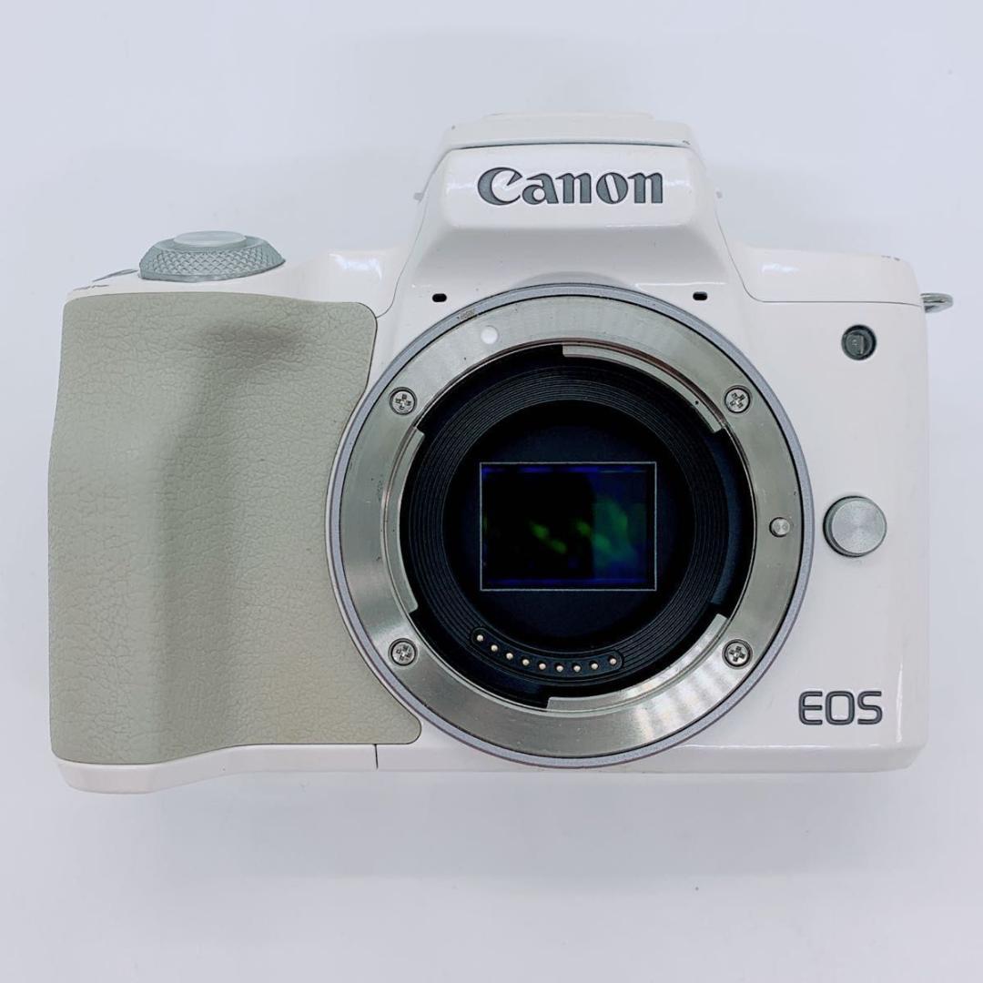 Canon キャノン　ミラーレス　一眼　レンズ　EOS Kiss M M357