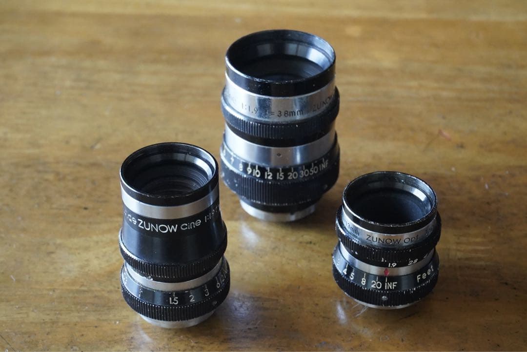 Dマウント　ズノーレンズ3本セット　現状販売