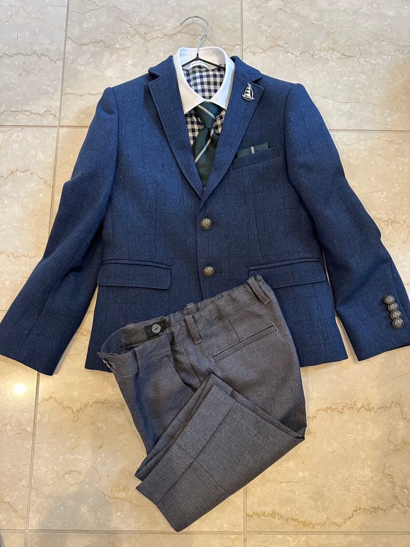 極美品　ショパン　120 スーツ　入学式　発表会　男の子