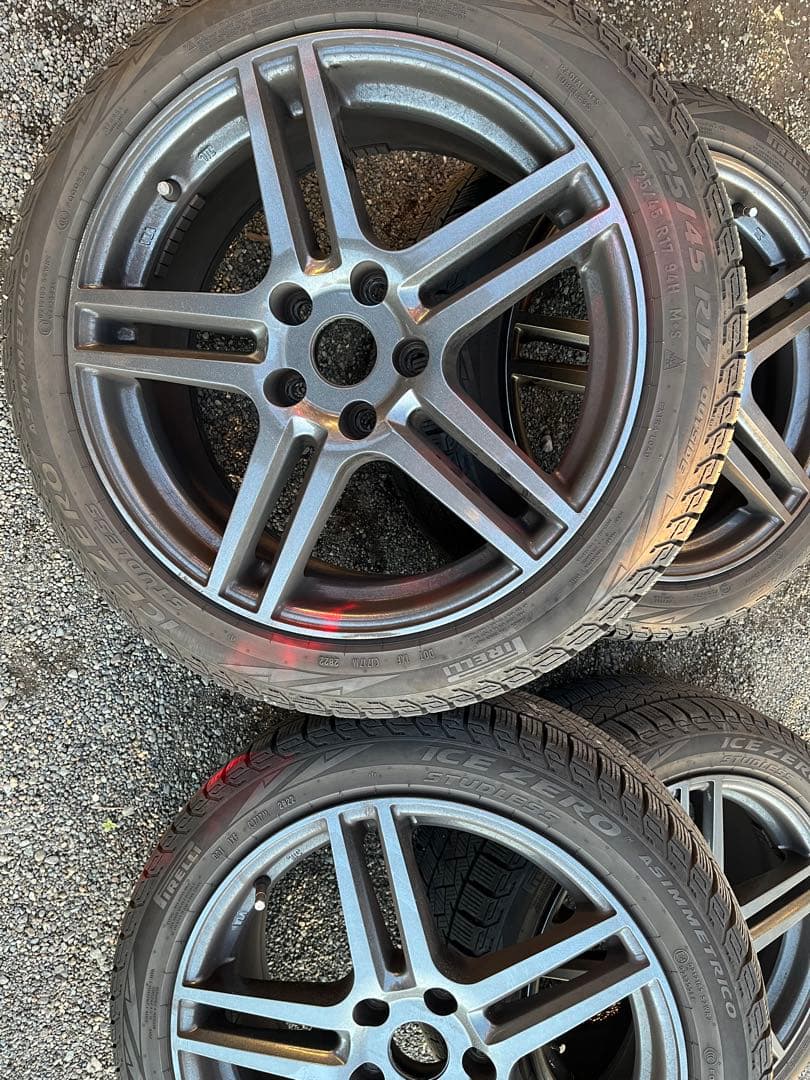 スタッドレスタイヤ&ホイール　4本セット