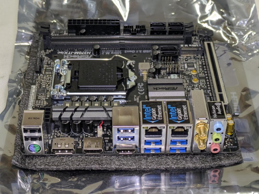 ASRock H370M-ITX/ac Mini-ITX 美品