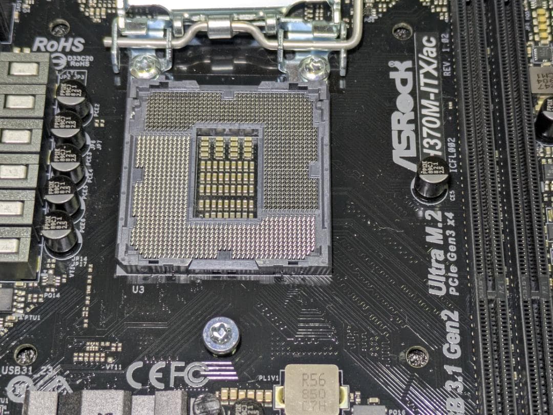 ASRock H370M-ITX/ac Mini-ITX 美品