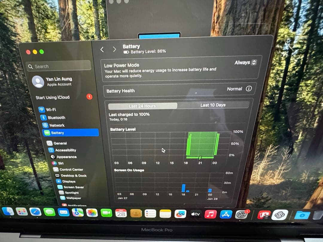 MacBookPro13インチ 2019 i5 8GB 動作良好 バッテリー正常