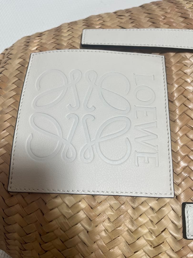 ロエベ　LOEWE かごバッグ　未使用に近い