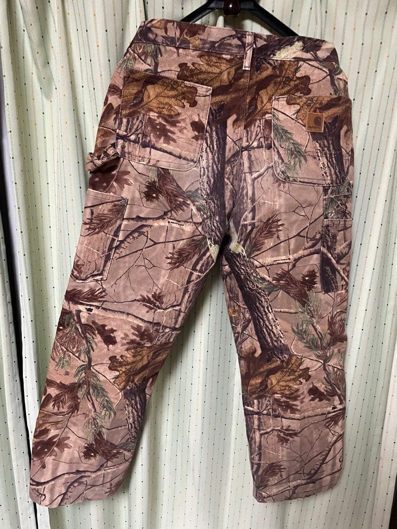 【希少】Carhartt　リアルツリー　ペインターパンツ　w30 アメリカ古着