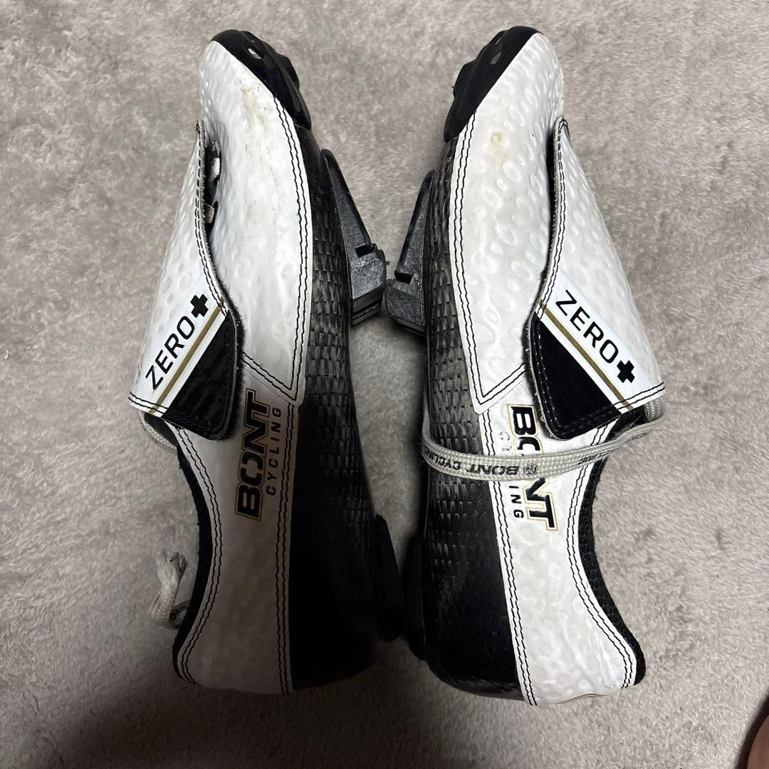 BONT ZERO サイクリングシューズ ホワイト/ブラック今日限定値下