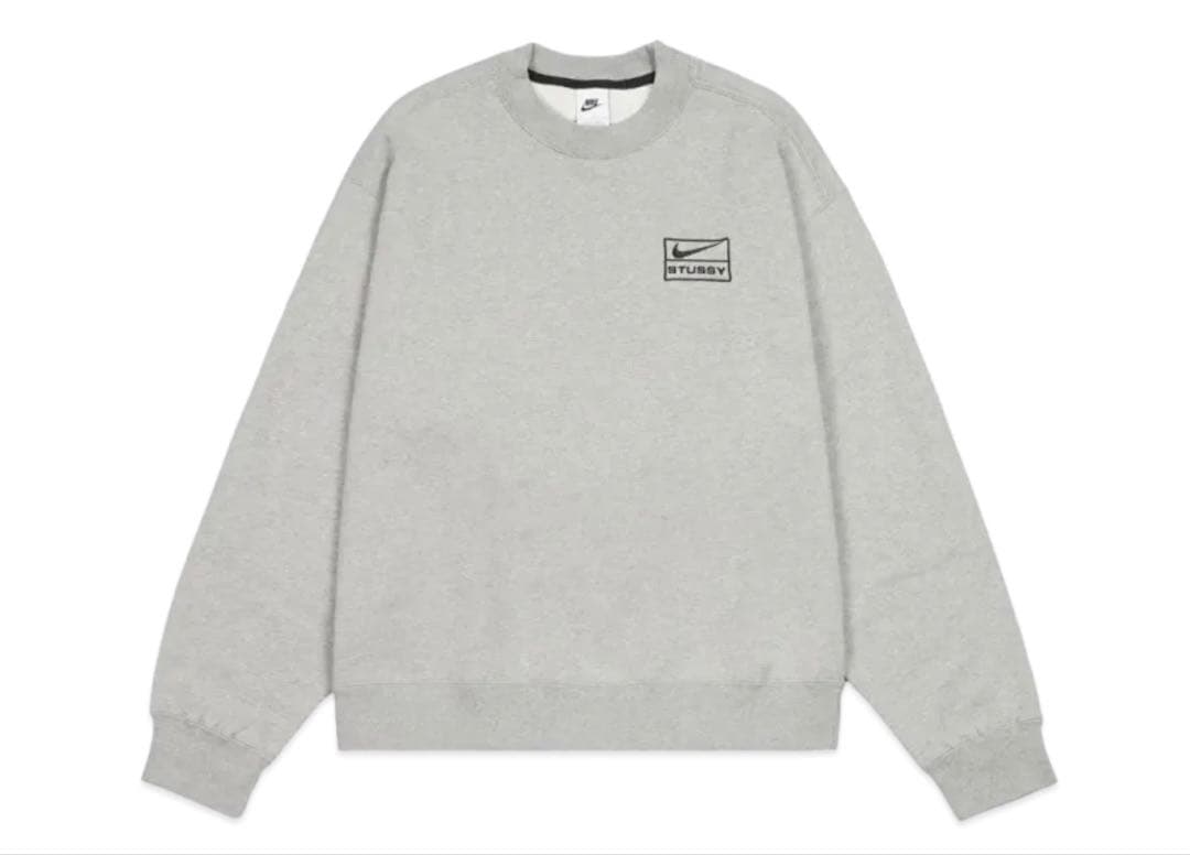Nike Stussy グレー スウェットシャツ