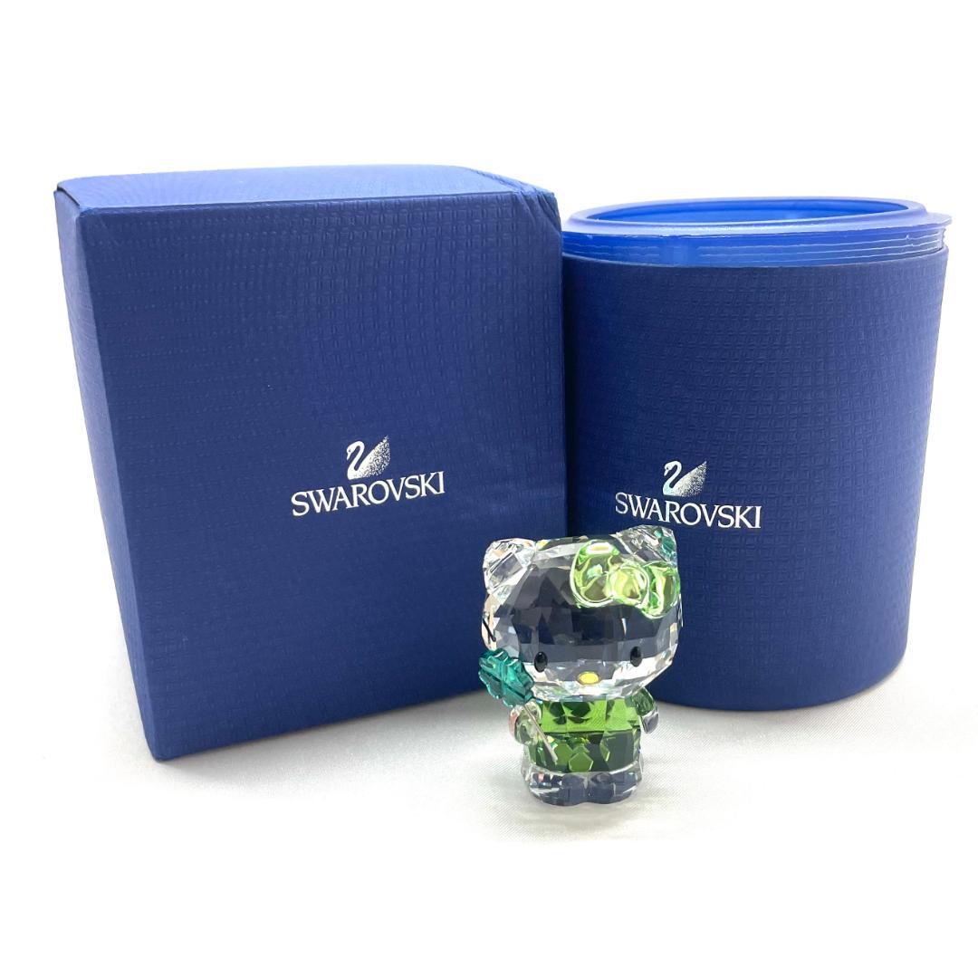 Y601-132　SWAROVSKI ハローキティ クリスタル 置物