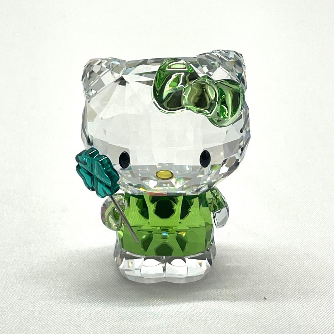 Y601-132　SWAROVSKI ハローキティ クリスタル 置物