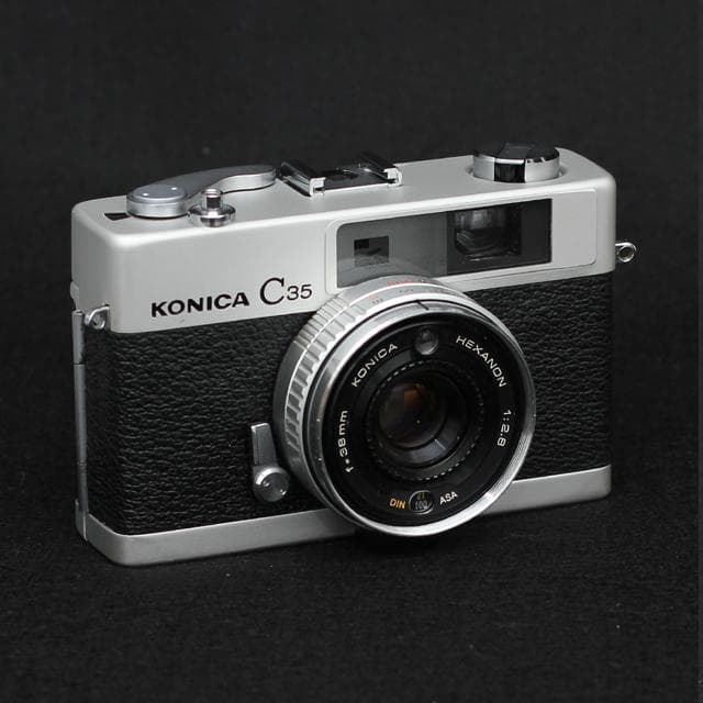 521 KONICA コニカC35 初期型 分解整備済の完動美品