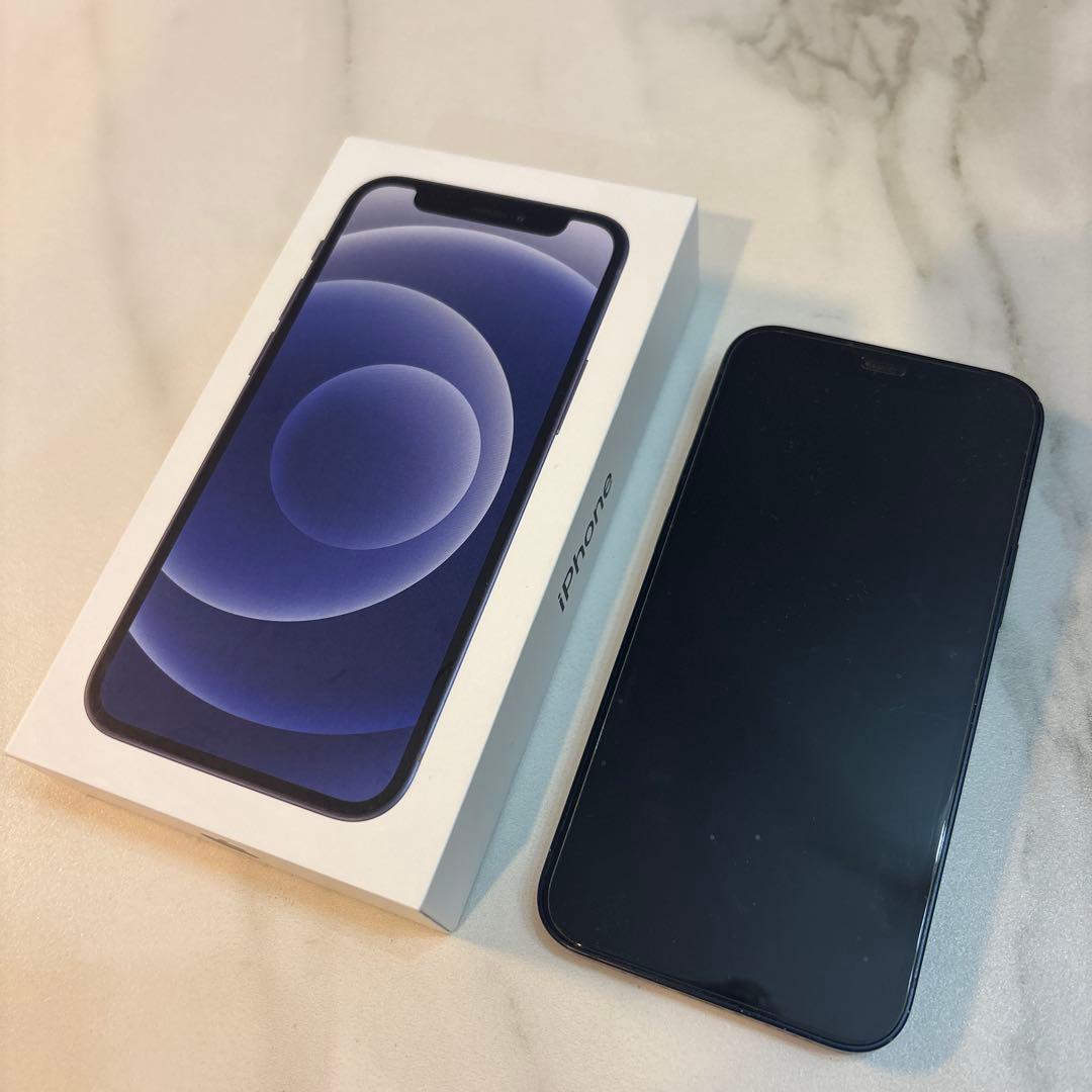 ジャンク　Apple iPhone 12mini 64G ブラック 本体