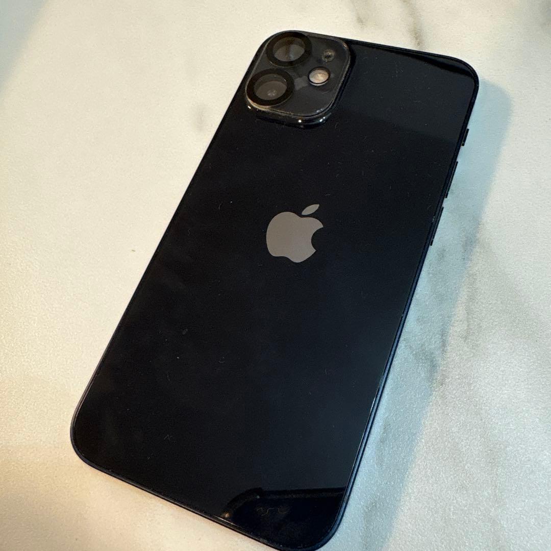 ジャンク　Apple iPhone 12mini 64G ブラック 本体