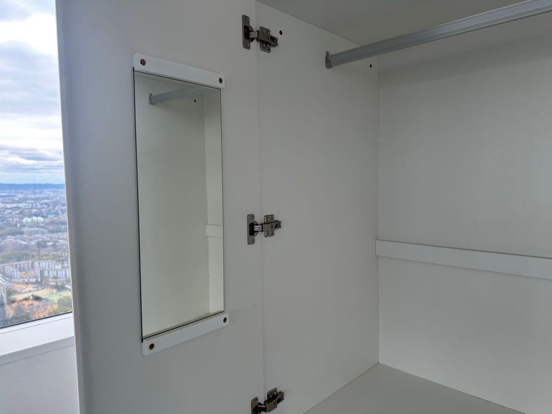 送料込 ニトリ ブレザータンス ポルテD 80BC 幅80cm ②