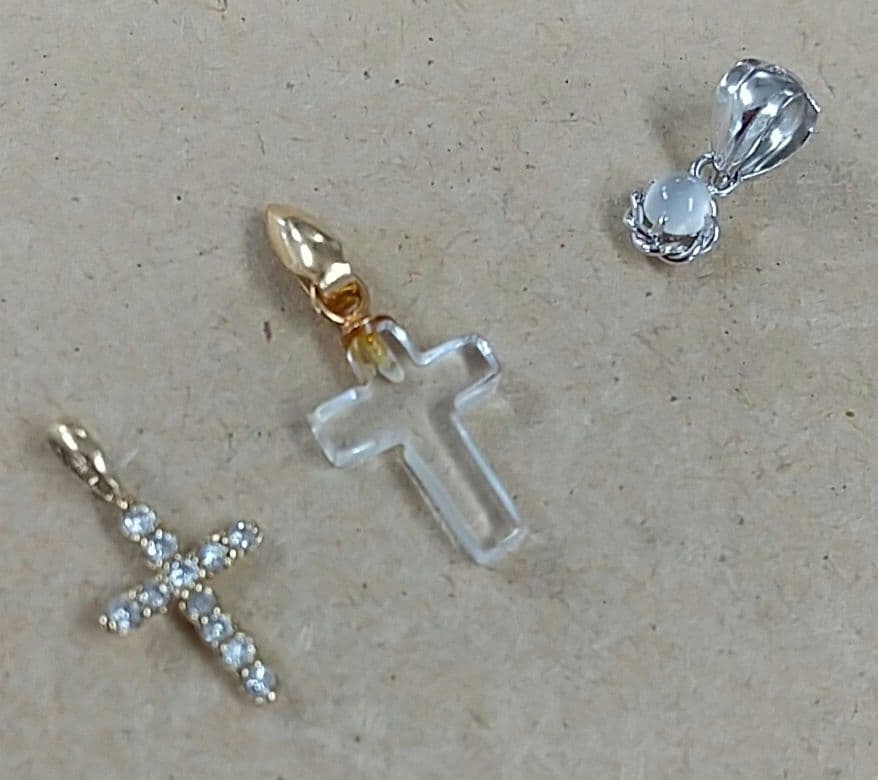 18K&14K☆ネックレストップ３点