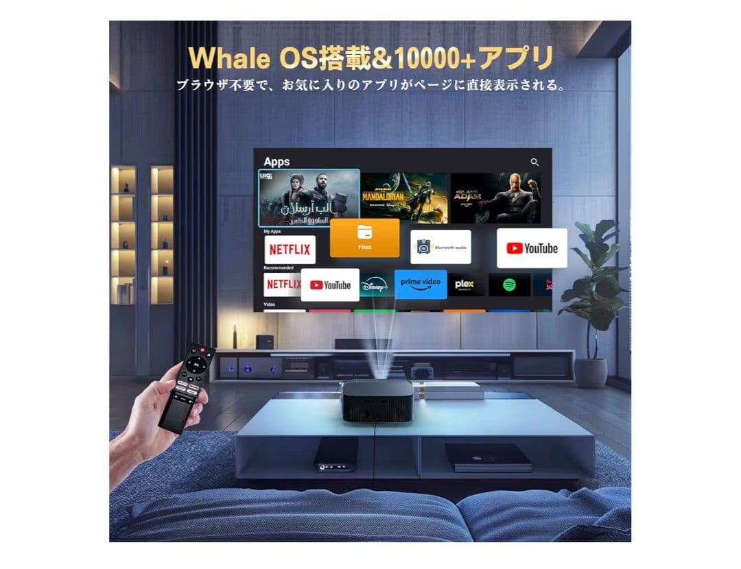 【未使用】Lisowod L62Pro 4Kプロジェクター 本体