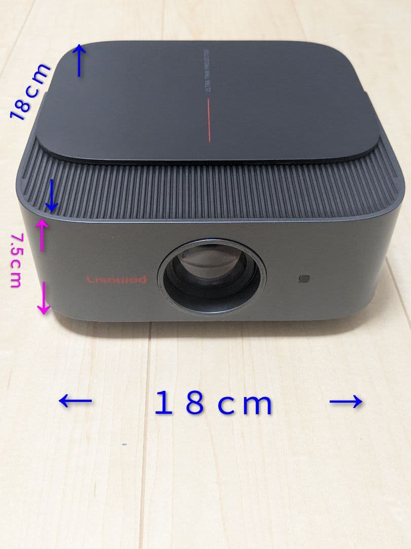 【未使用】Lisowod L62Pro 4Kプロジェクター 本体