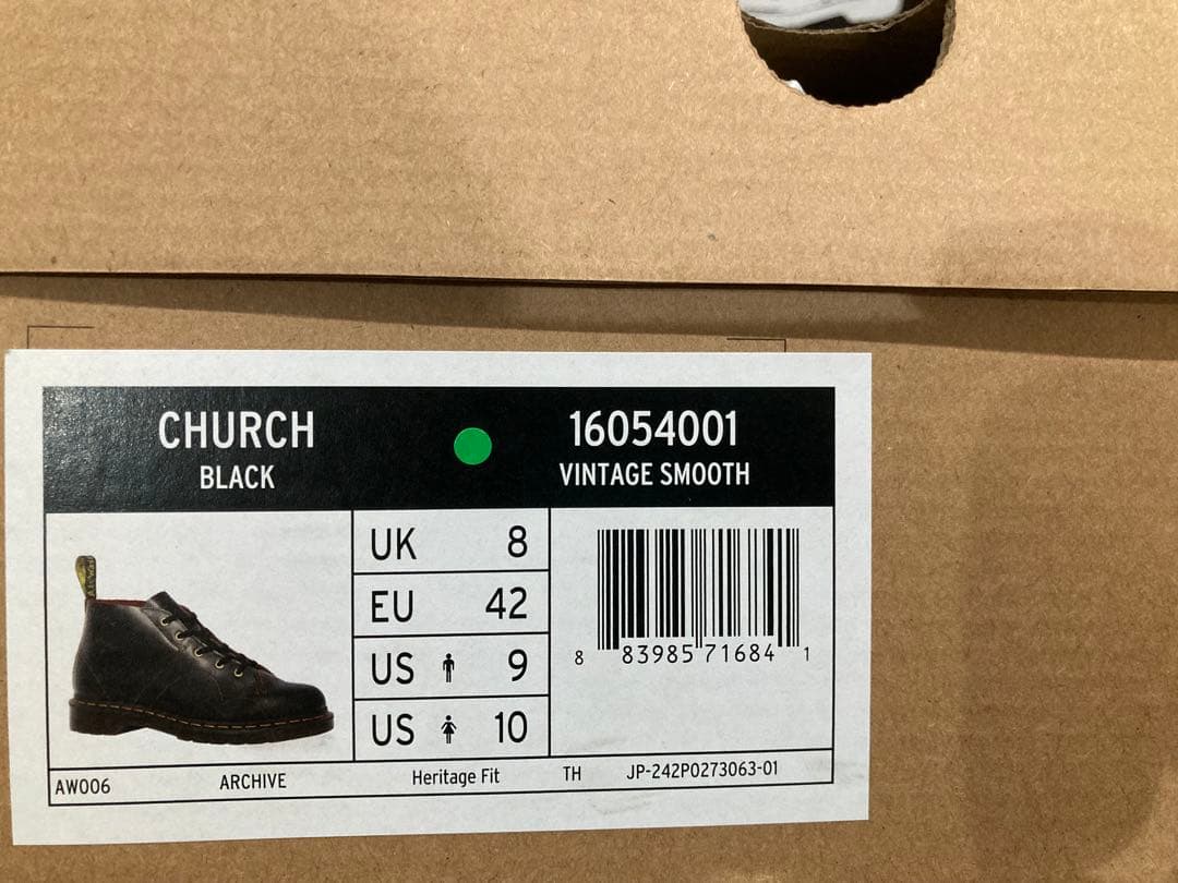 Dr.Martens CHURCH ※訳あり