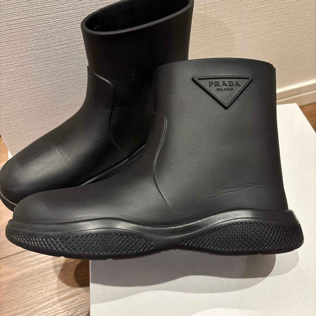 プラダ　レインブーツ　38