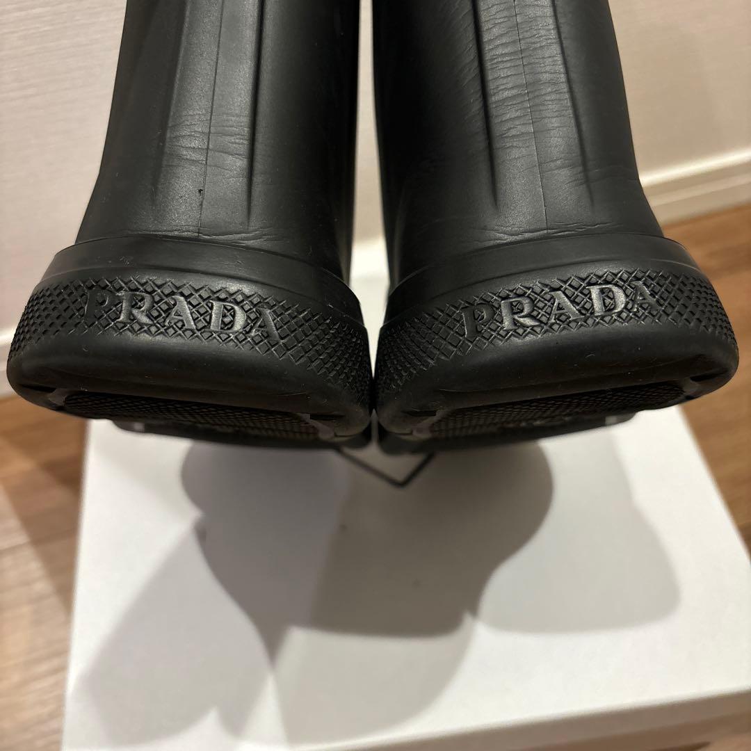 プラダ　レインブーツ　38
