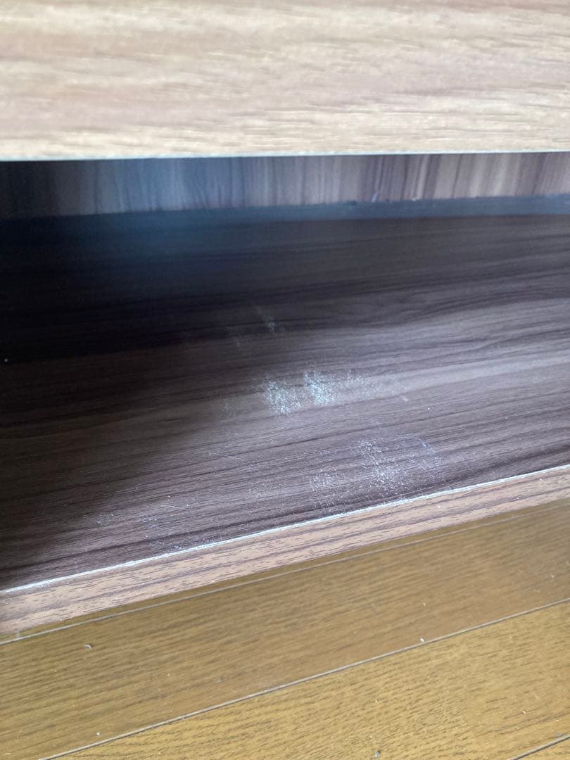 木製テレビボード ブラウン 引き出し付き 扉付き収納 ナチュラル 幅120cm