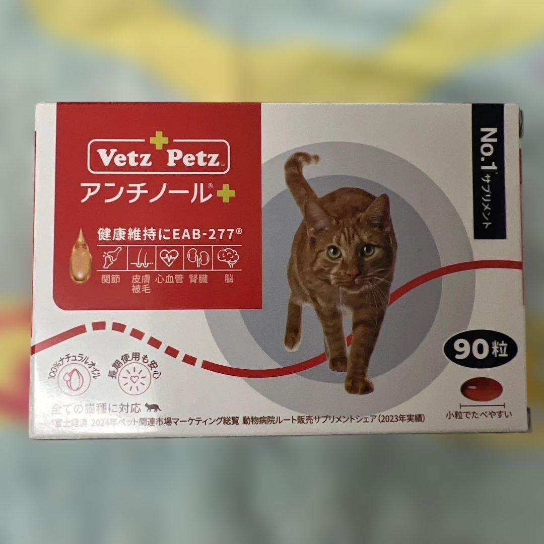 VetZ PetZ アンチノール 90粒　猫用　未開封