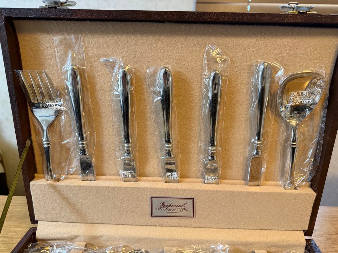 アズマ　カトラリーセット　インペリアル 18-18 ディナーセット〈60本〉