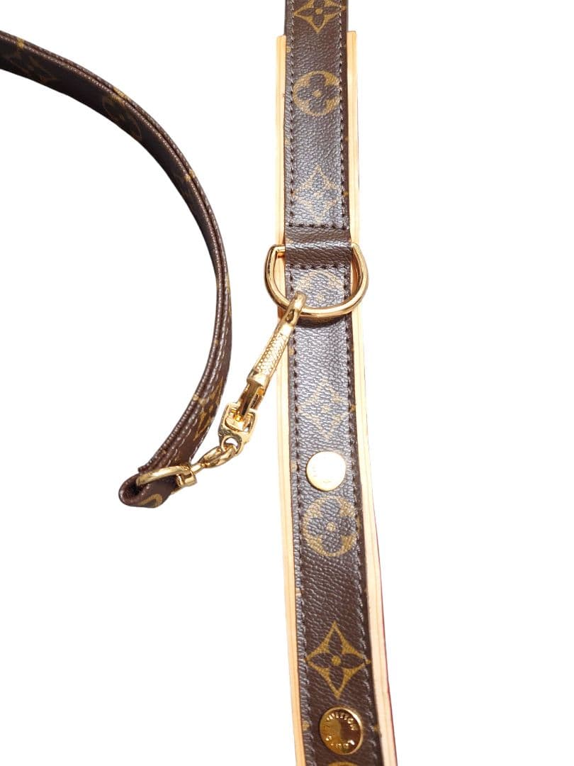 Louis Vuitton 中型犬用首輪とリードセット