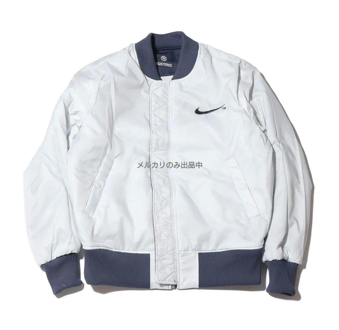 ◯NIKE SYNFL SWOOSH BOMBER JKT◯リバーシブルMA1