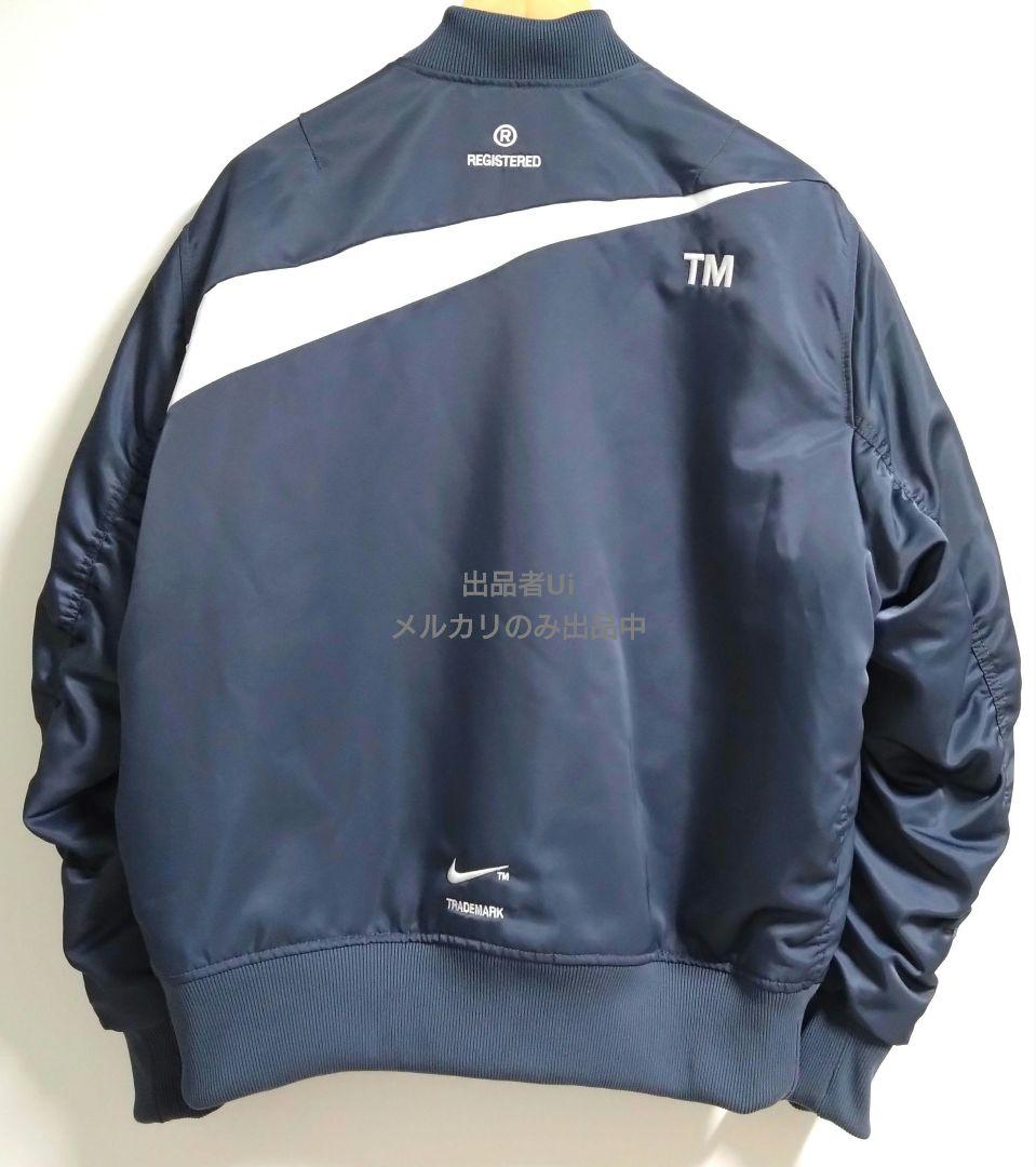 ◯NIKE SYNFL SWOOSH BOMBER JKT◯リバーシブルMA1