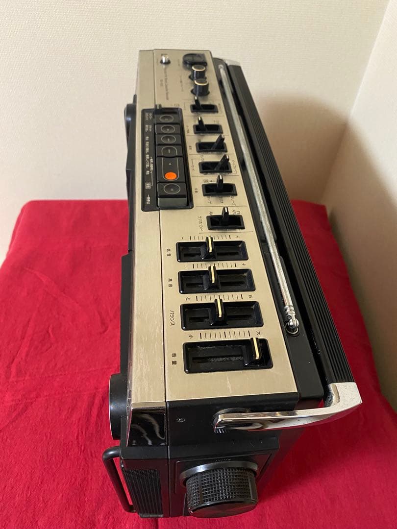 ナショナルラジカセRS-4350 希少カセット動作する　MAC ST-7