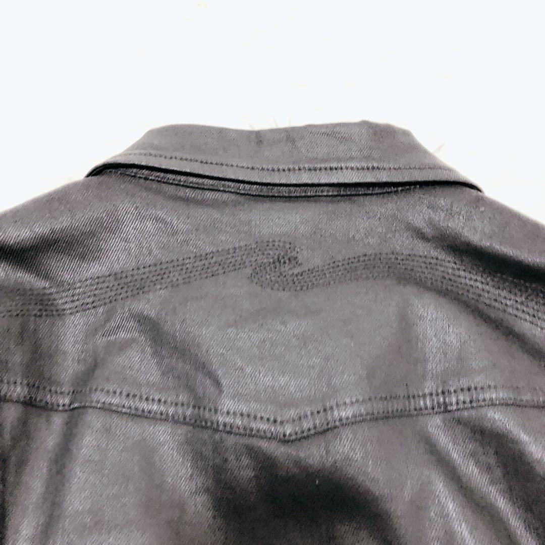 ヌーディージーンズ　Ｇジャン　コーティング加工　デニム　ジャケット　 コニー