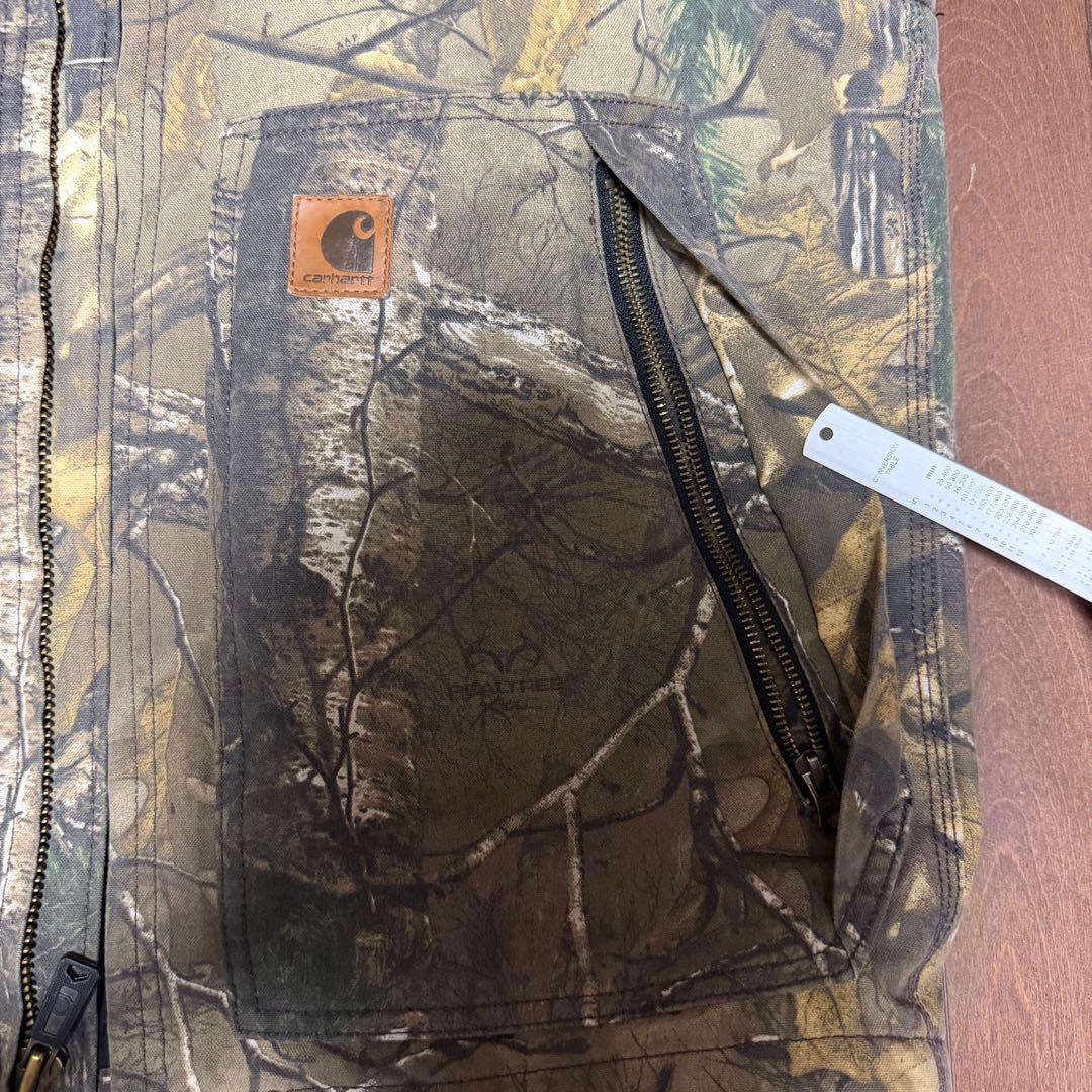 【美品】 10s Carhartt リアルツリー ベスト