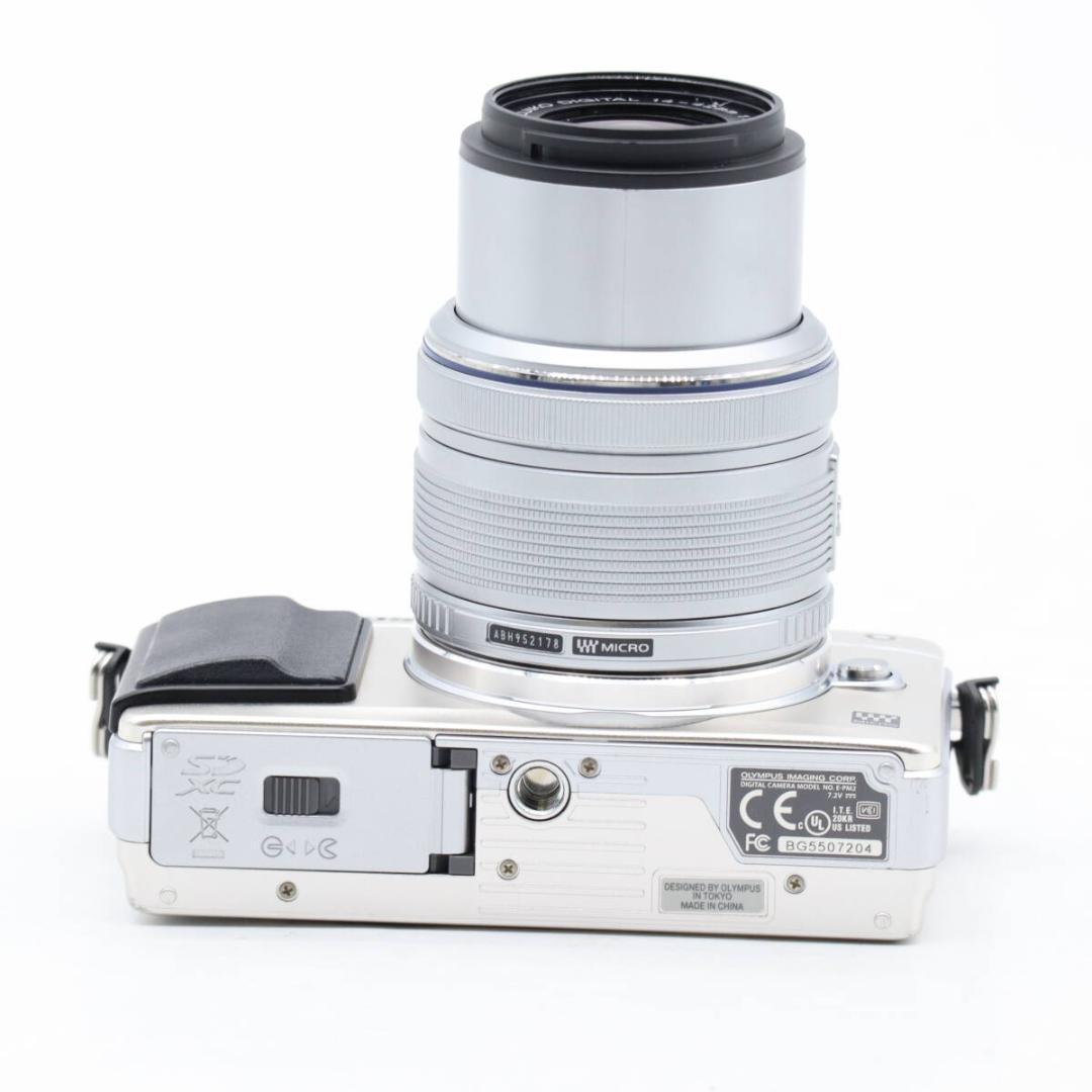 美品 オリンパス ミラーレス一眼 PEN mini E-PM2 レンズキット