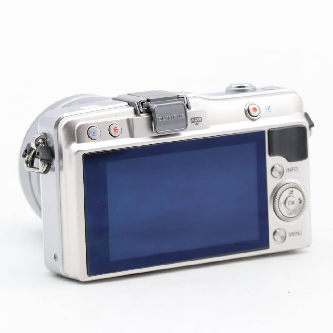 美品 オリンパス ミラーレス一眼 PEN mini E-PM2 レンズキット