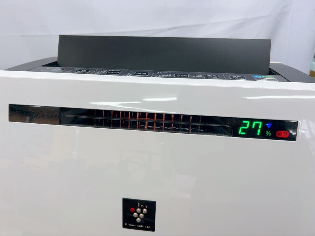 12ABM001 2022年製 SHARP 除加湿空気清浄機 KC-HD70-W