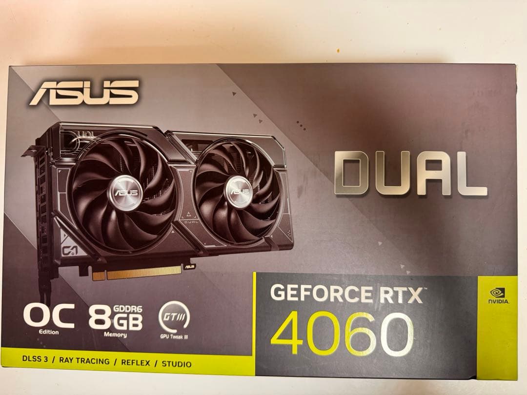 グラフィックボード・グラボ・ビデオカード ASUS DUAL GeForce RTX 4060 OC