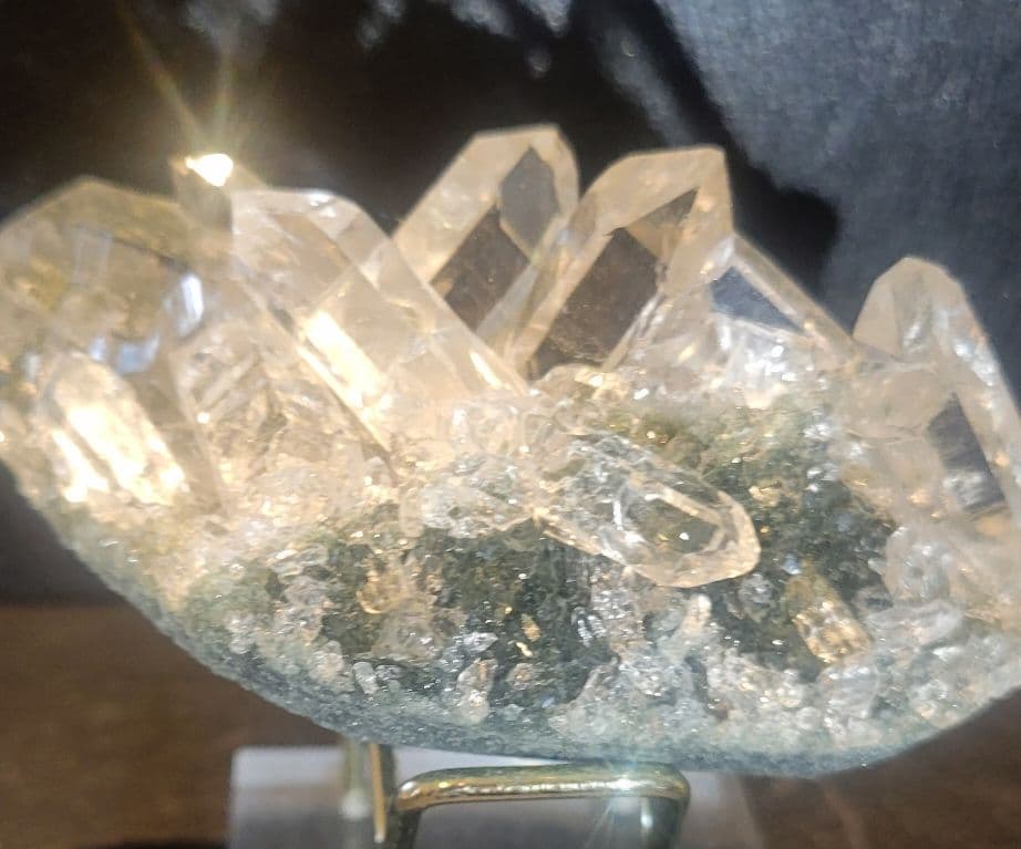 年末限定価格！＊ヒマラヤ水晶 マニハール水晶原石クラスターキラキラ透明感抜群！!