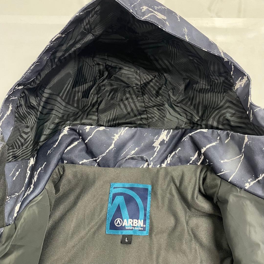 ARBN 紺 スキーウェア 上下セット LサイズAB23WW1332