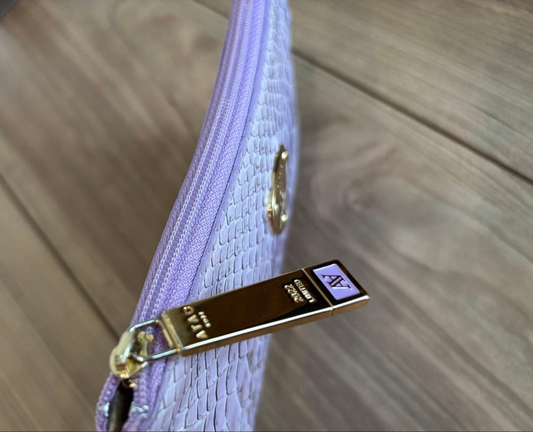 ATAO 長財布 ラベンダー　slimo(スリモ)パイソンリュクス　限定品