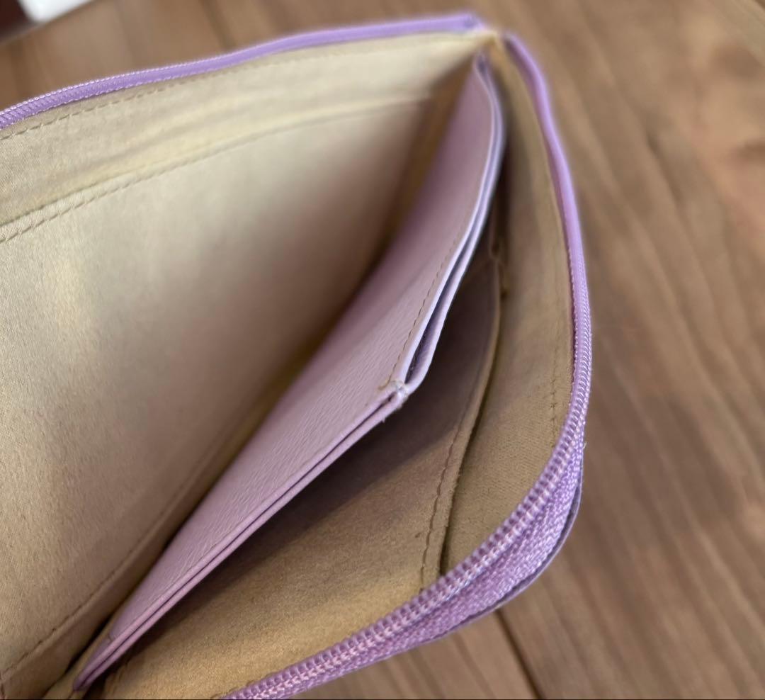 ATAO 長財布 ラベンダー　slimo(スリモ)パイソンリュクス　限定品