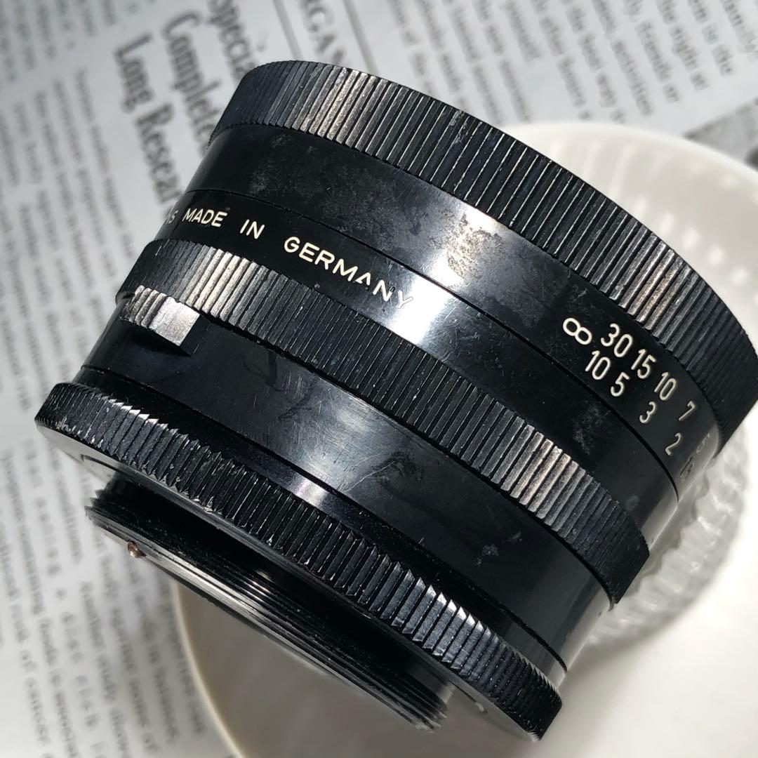 レンズ(単焦点) ISCO GOTTINGEN WESTROMAT 50mm f1.9 m42
