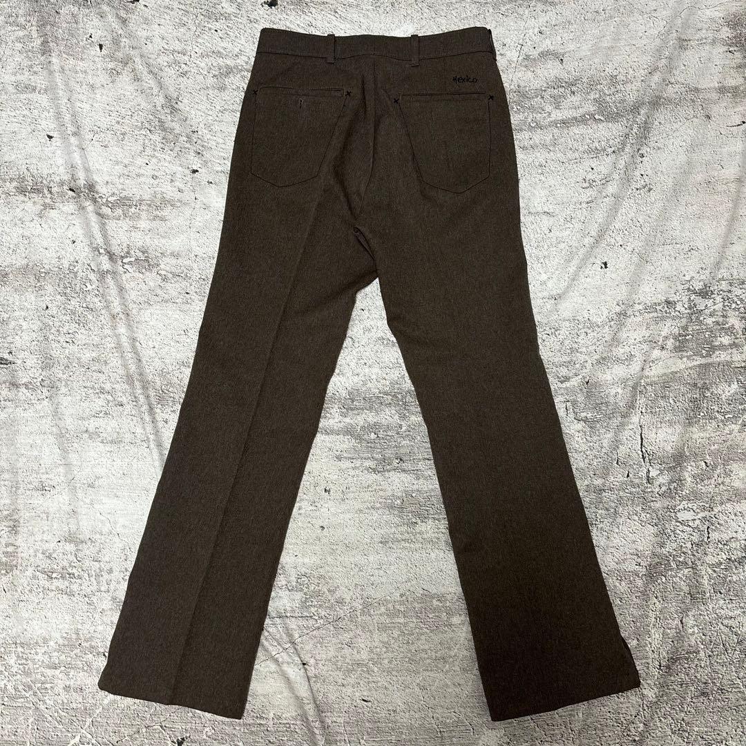 リーバイス80s LEVI'S アクションスラックス ブラウン TALON 脚長