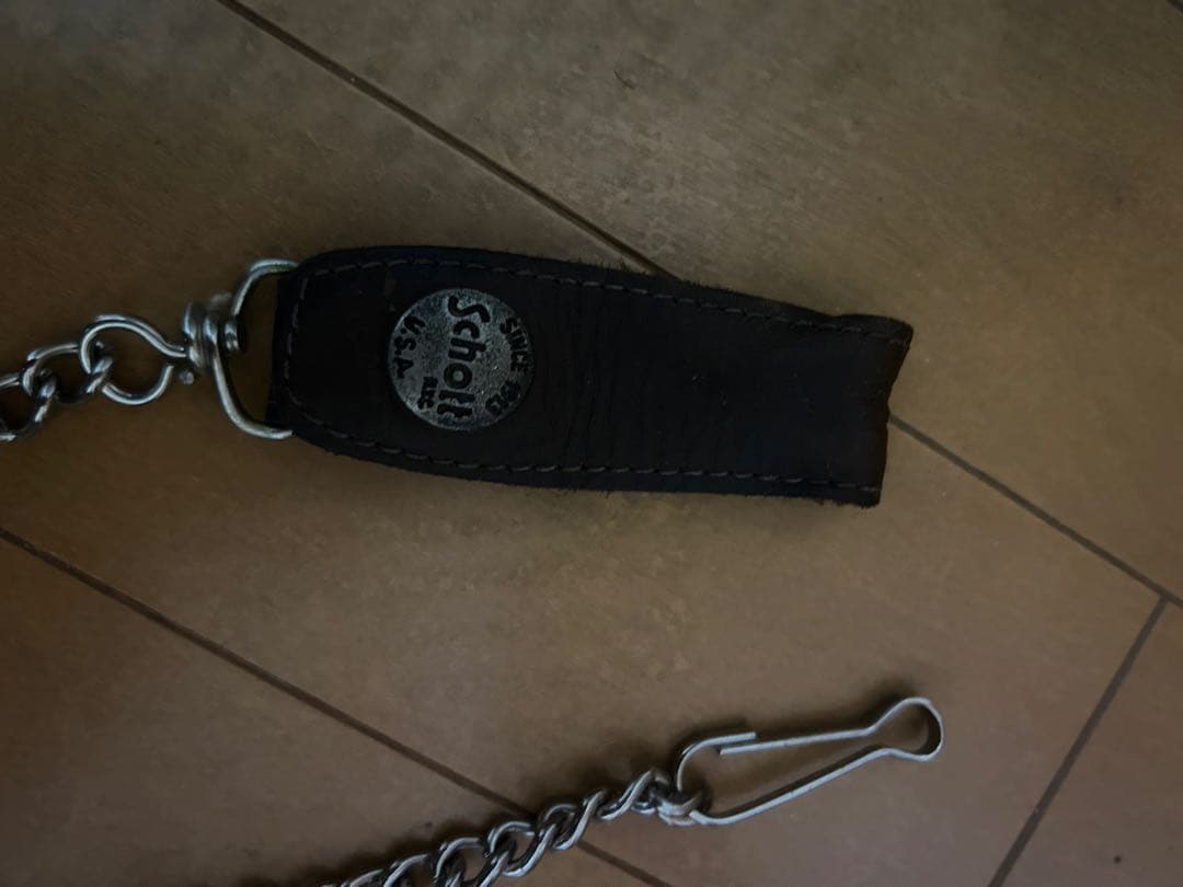 Schott N.Y.C. ヴィンテージ ウォレットチェーン 箱付き 希少品