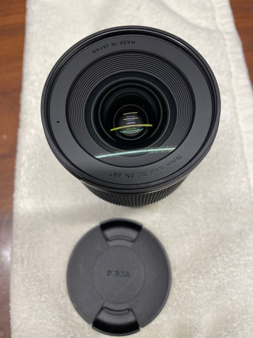 SONY用SIGMA 16mm F1.4 DC DN ジャンク品