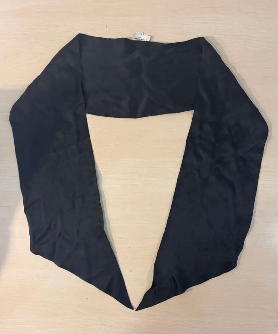 SAINT LAURENT ブラック シルクストール