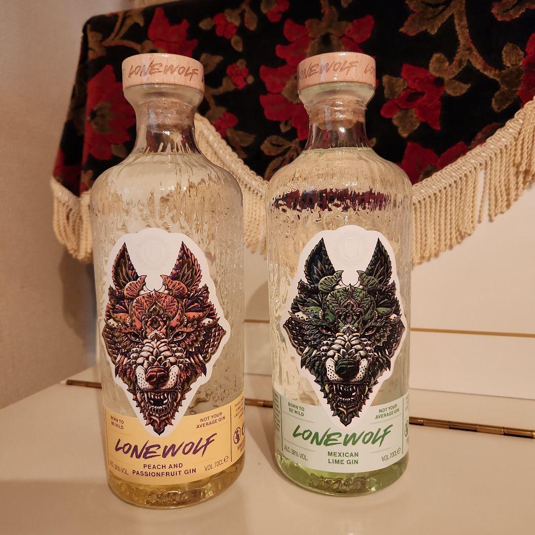 LONEWOLF GlN <PECH & LIME> 2本(フェルト )